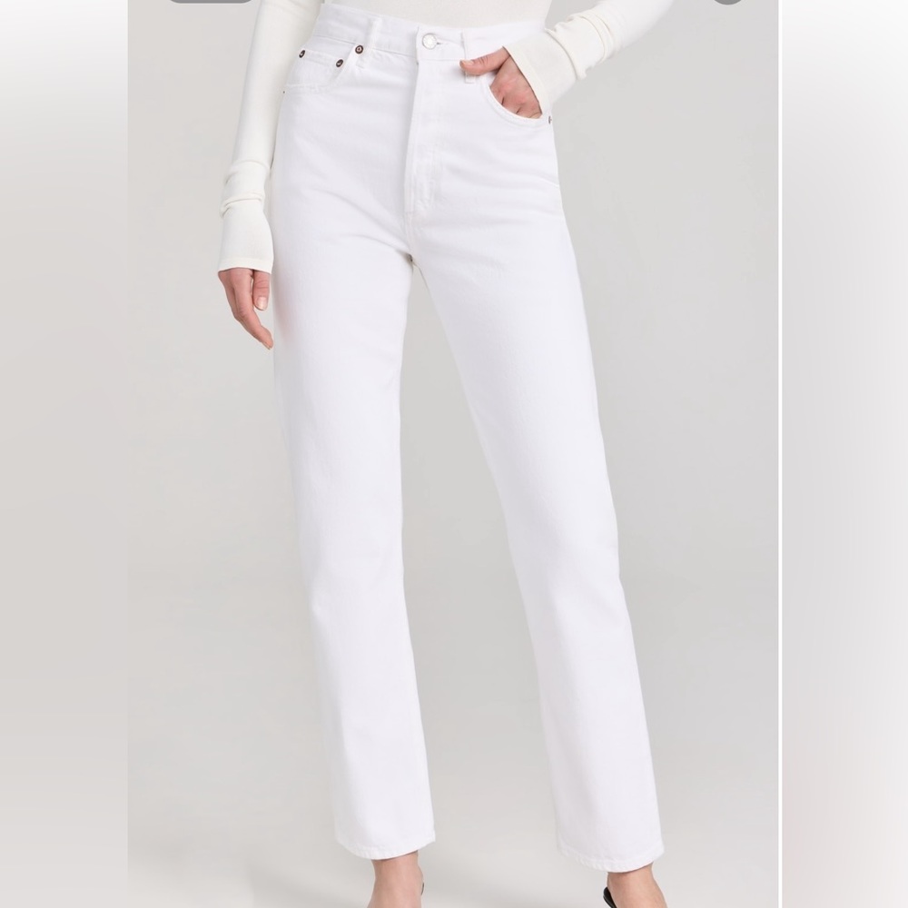 AGOLDE 90s pinch waist jeans in Marshmallow size 30 NWT